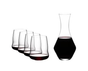 Set SL RIEDEL Stemless Wings + Decanter