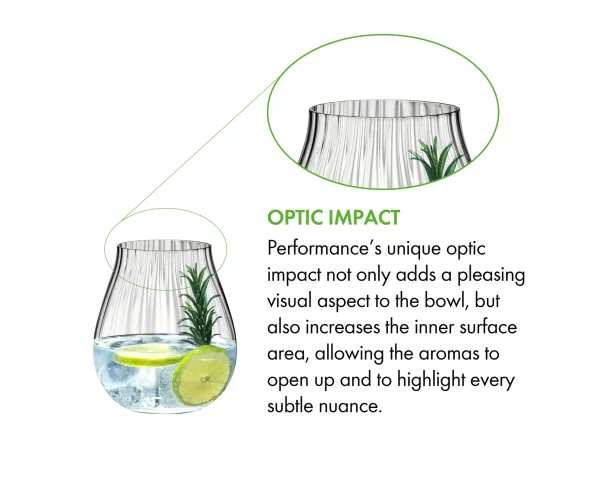 Set de 4 vasos Gin Optic “O” - Imagen 2