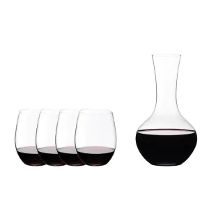Set RIEDEL O 4 copas Cabernet + Decanter