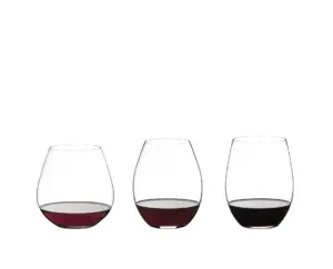 The Key to Wine - Set de 3 copas sin tallo RIEDEL O